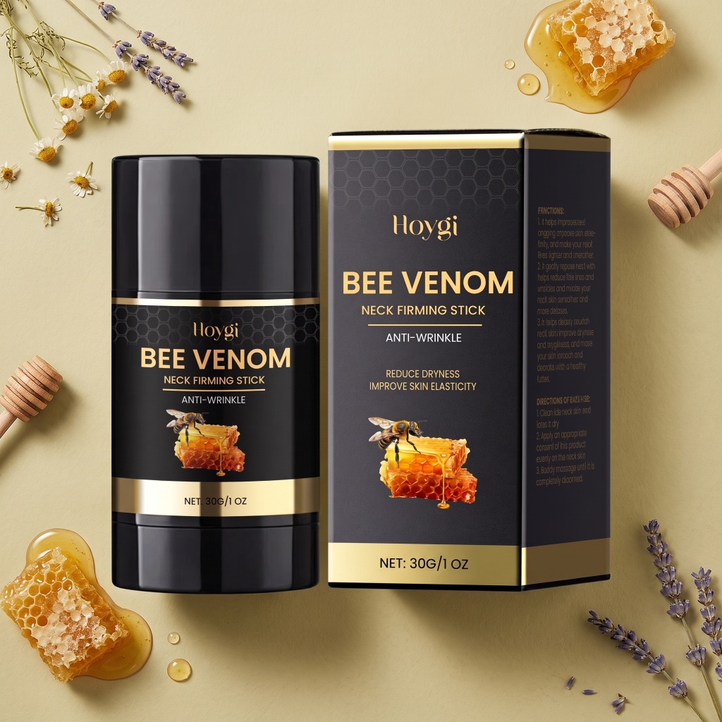Peptide Neck Cream - Стик для подтяжки шеи с пчелиным