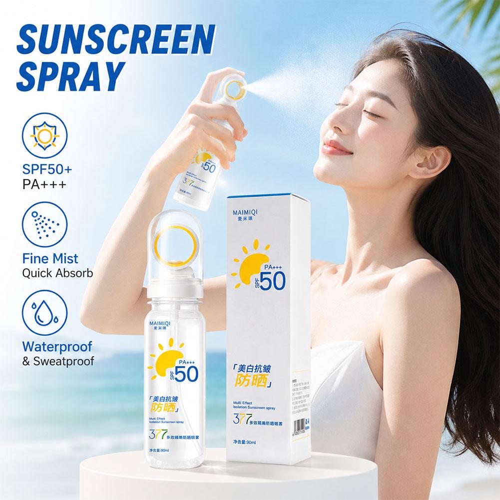 Spf 50 Sunscreen - Солнцезащитный спрей SPF50+ с охлаждающим эффектом,