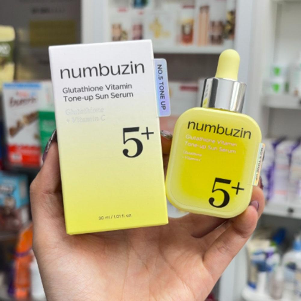 Spf 50 Sunscreen - Корейская солнцезащитная эссенция Numbuzin No.5 с