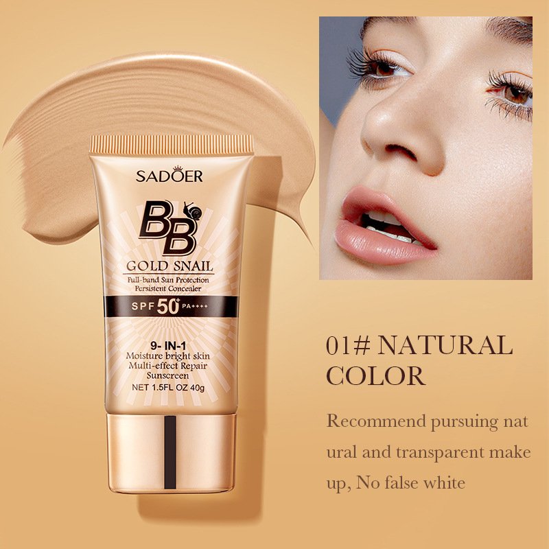 SADOER Gold Snail Sunscreen BB – обзор и цена Spf 50 Sunscreen
