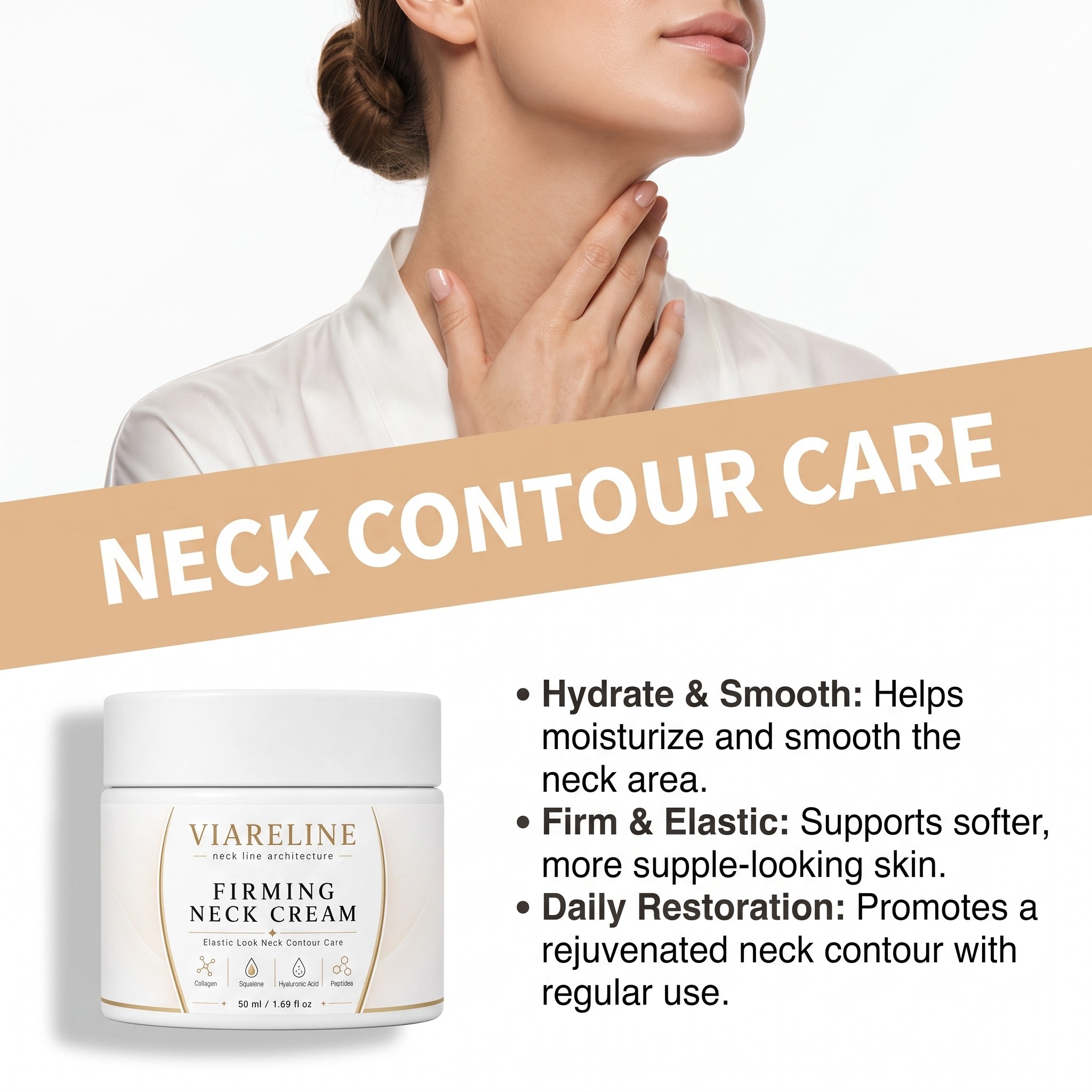 Мультипептидный крем для подтя – обзор и цена Peptide Neck Cream