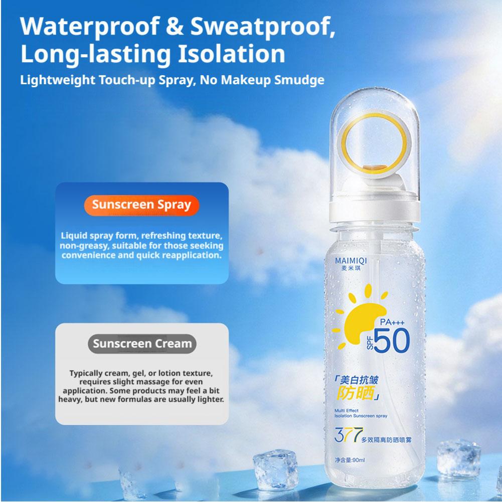 Солнцезащитный спрей SPF50+ с  – обзор и цена Spf 50 Sunscreen