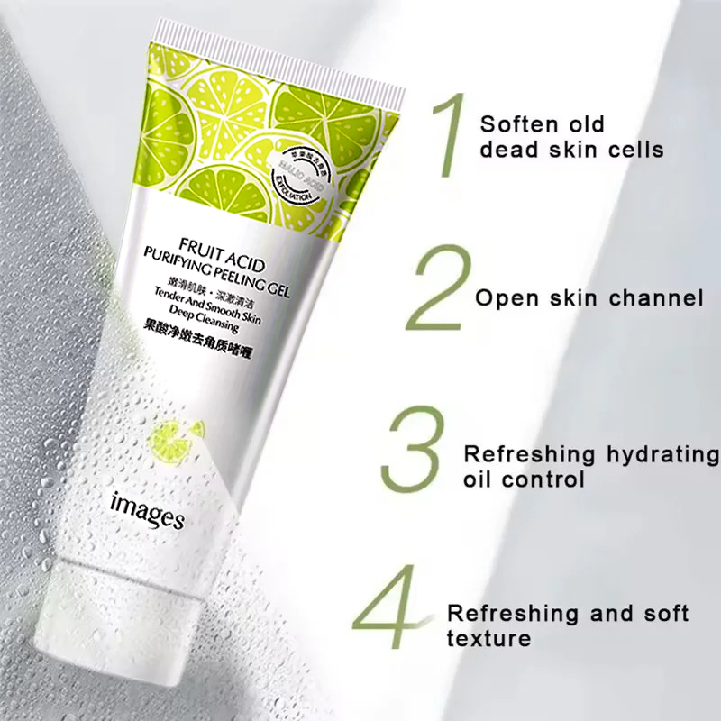 Натуральный пилинг-гель с фрук – обзор и цена Peptide Neck Cream