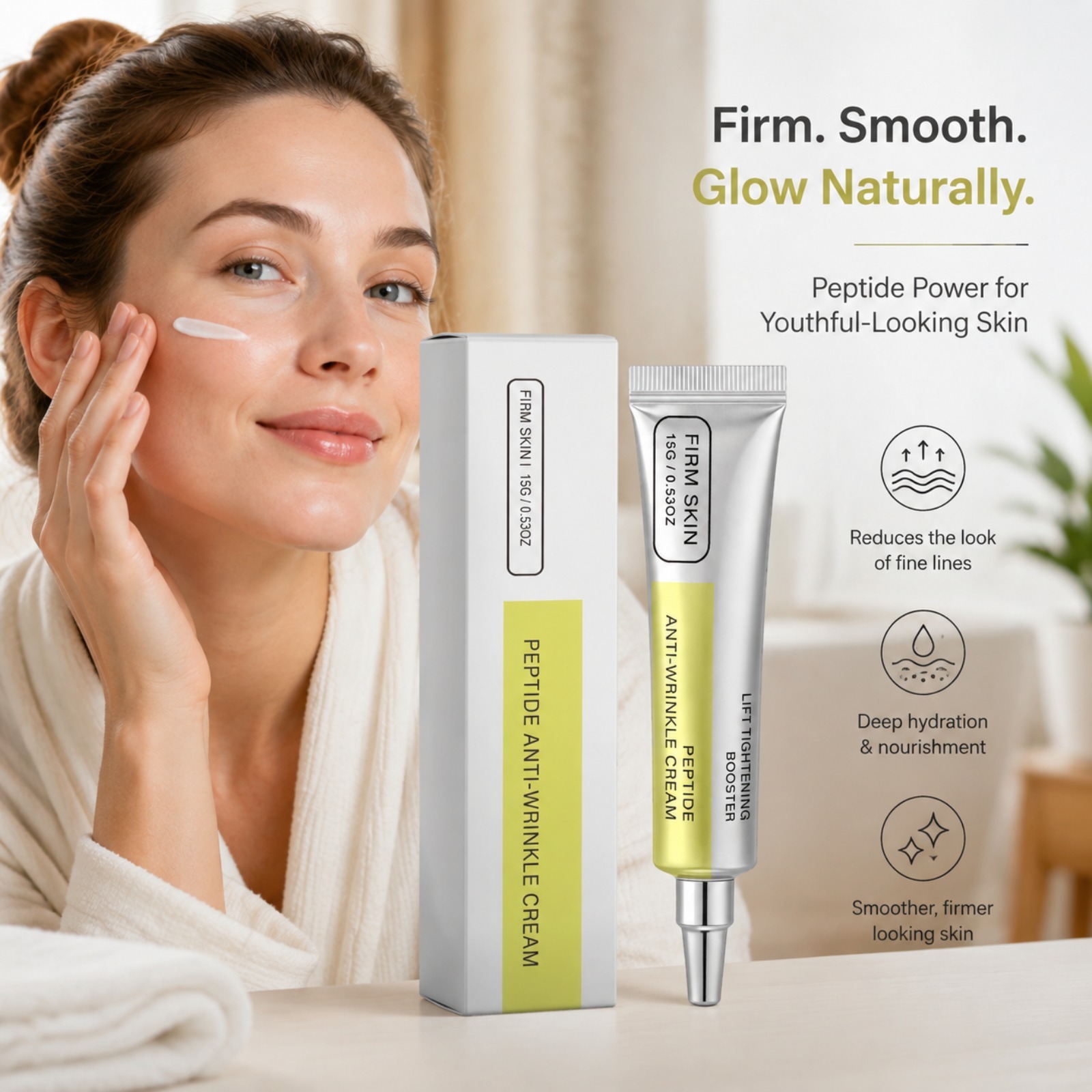 Пептидный крем для лица с рети – обзор и цена Peptide Neck Cream