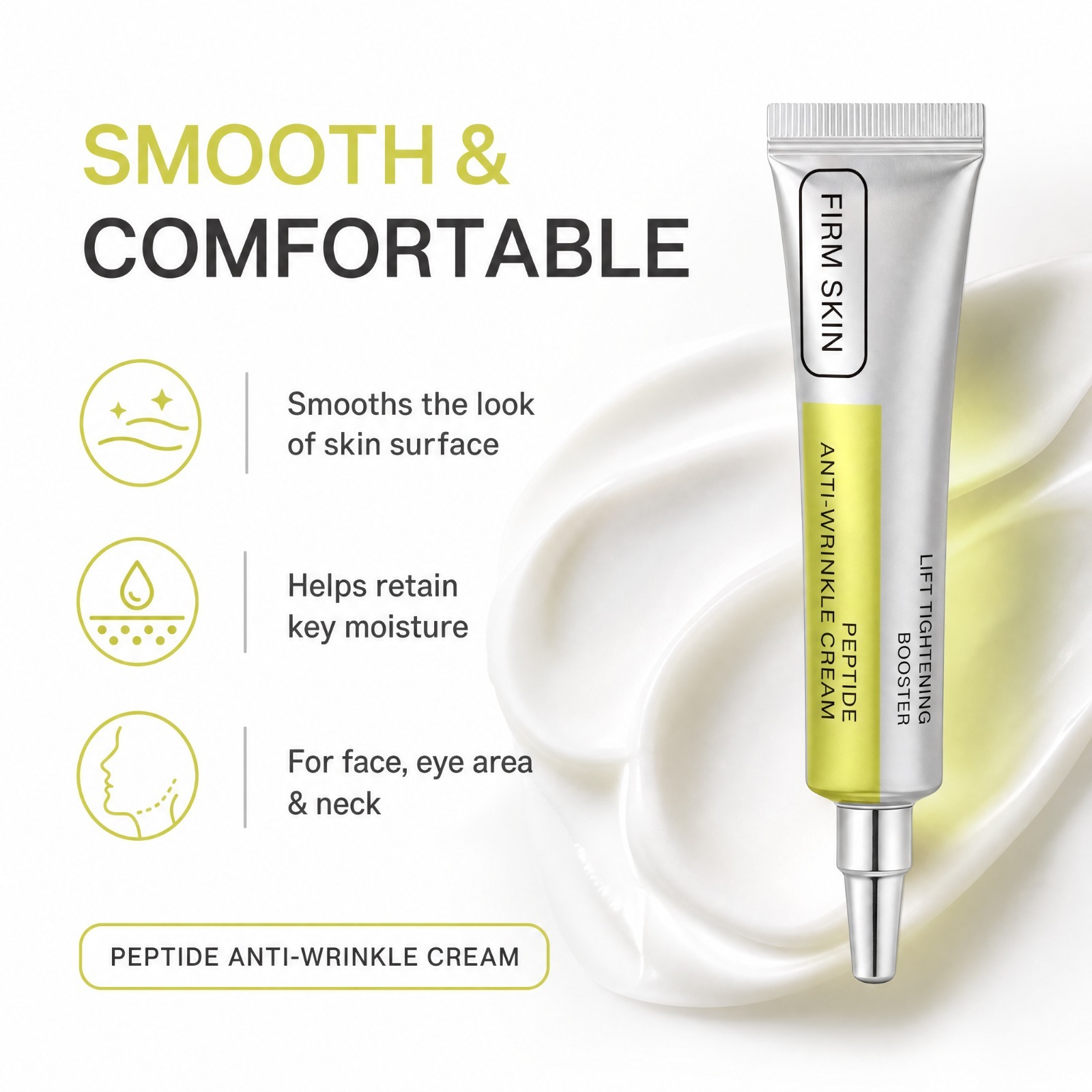 Пептидный крем для лица с рети – обзор и цена Peptide Neck Cream