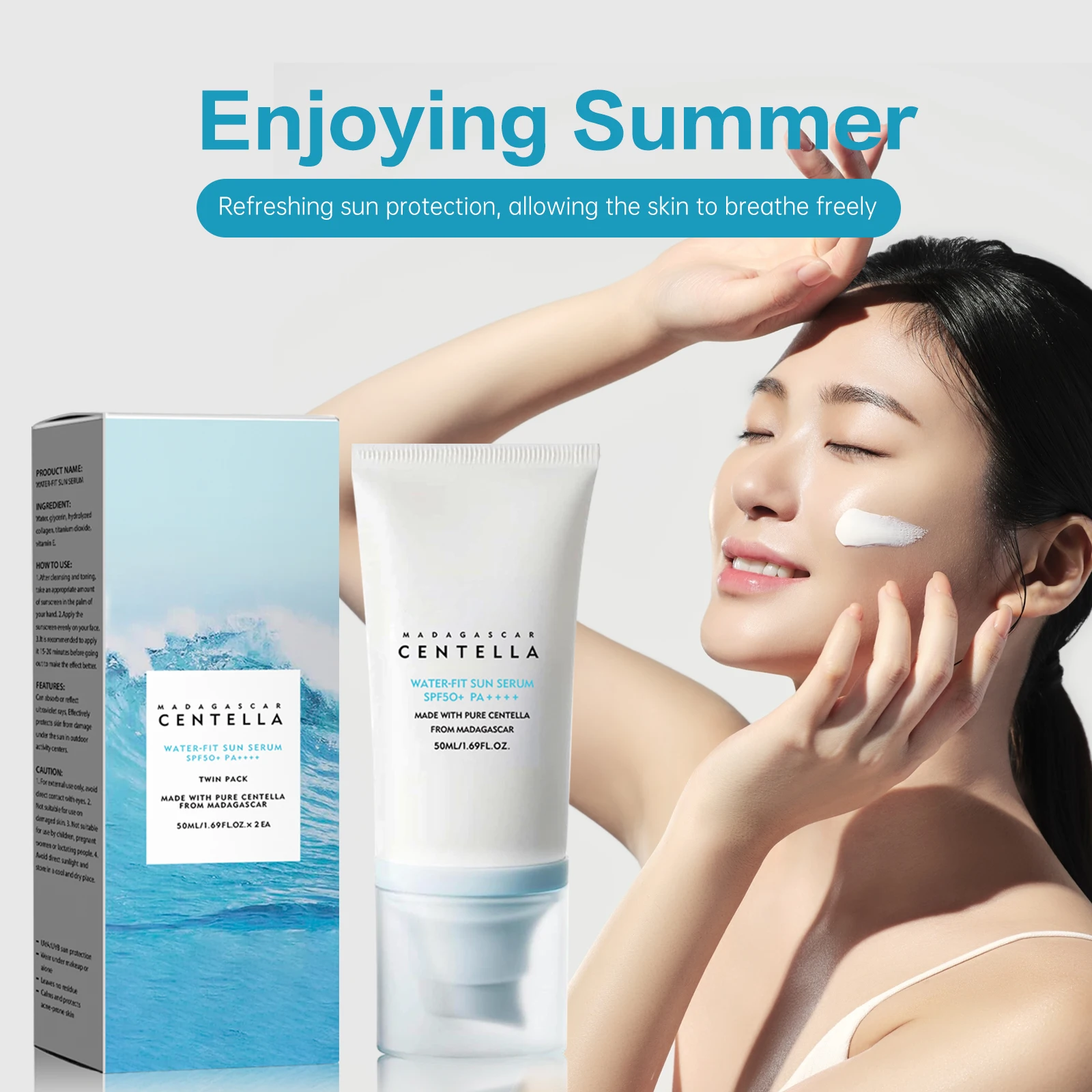 2/1 шт. SPF50 + солнцезащитный – обзор и цена Spf 50 Sunscreen