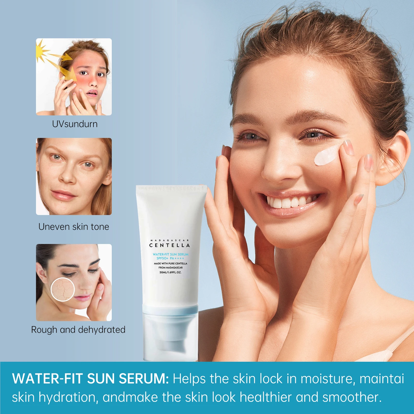 2/1 шт. SPF50 + солнцезащитный – обзор и цена Spf 50 Sunscreen
